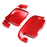 Red AMG Style Steering Wheel Paddle Shift Kit For Benz W206 C-Class, 21+ E LCI