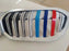 M-Color Stripe Standard 8-Beam Grille Insert Trims For 23+ BMW G20 3 Series LCI