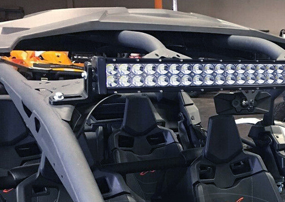 Roof Mount Mega 40" 240W LED Lightbar Kit w/Bracket Relay For CAN-AM Maverick X3