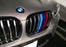 ///M-Color Grille Insert Trims For 2018-21 BMW G01 X3 w/ 7 Standard Grille Beams