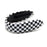 Slim U-Shape Checkered Pattern Key Fob Shell For MINI Cooper F55 F56 F57 F54 F60