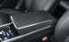 Matte Finish Black Carbon Fiber Pattern Armrest Hard Cover For Tesla Model 3 Y