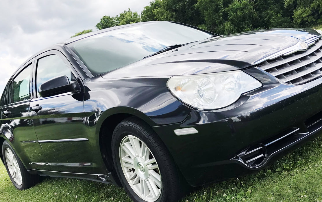 Clear Lens Reflector Replace Amber LED Side Markers For 2007-10 Chrysler Sebring