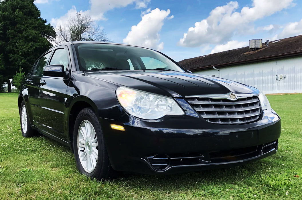 Clear Lens Reflector Replace Amber LED Side Markers For 2007-10 Chrysler Sebring