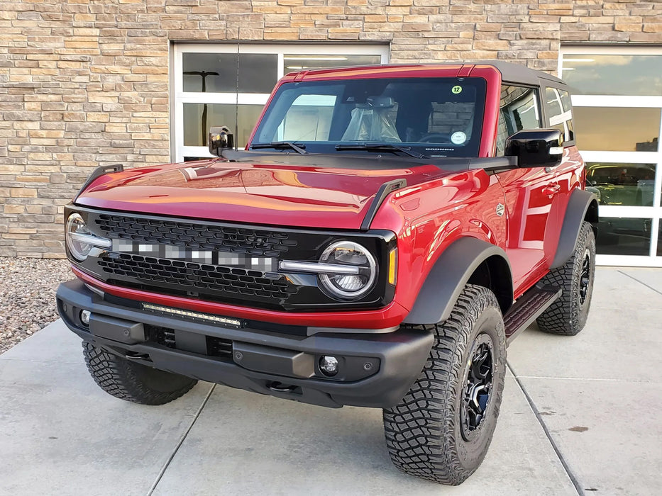 Bumper/Grille Gap Mount 20-in LED Light Bar Kit For Ford Bronco Standard/Capable