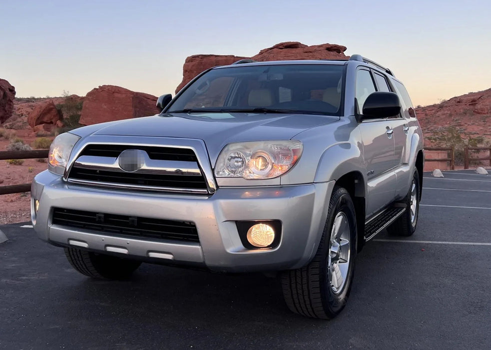 Pair OEM-Spec LH RH Front Bumper Fog Light Bezel Covers For Toyota 06-09 4Runner