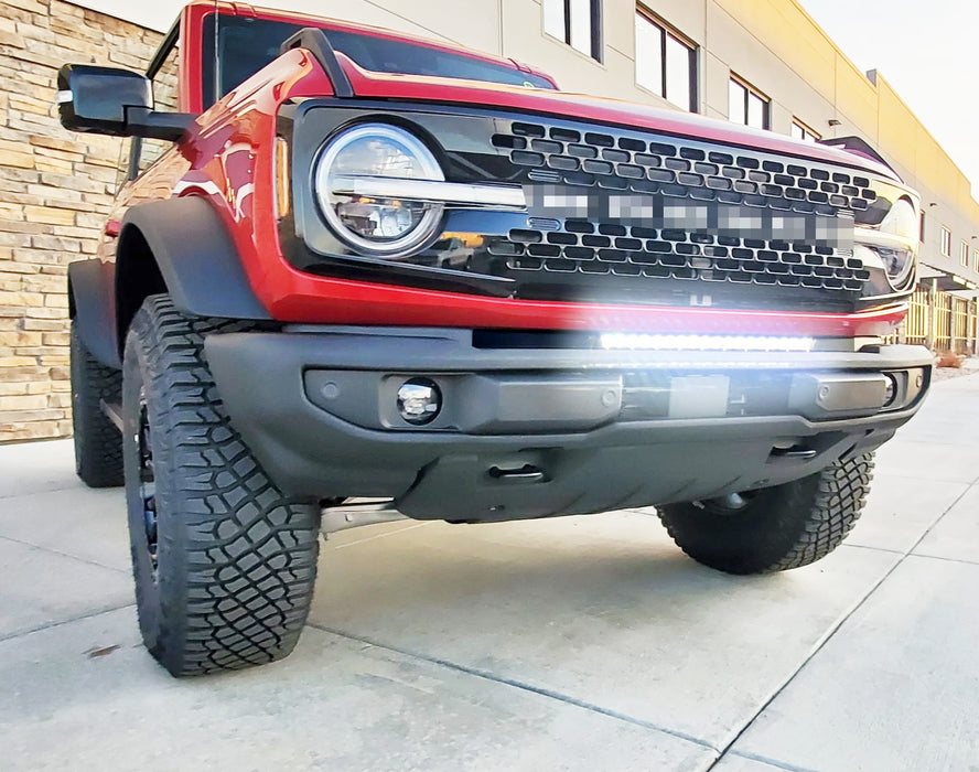 Bumper/Grille Gap Mount 20-in LED Light Bar Kit For Ford Bronco Standard/Capable