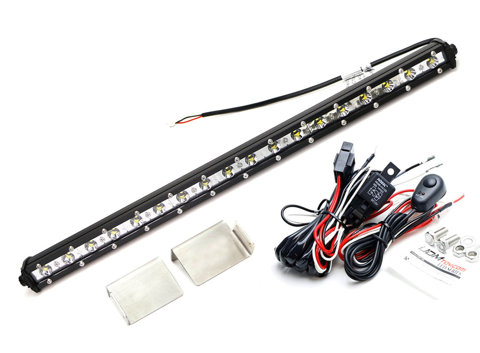 Bumper/Grille Gap Mount 20-in LED Light Bar Kit For Ford Bronco Standard/Capable