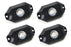 Blue 3-CREE 9W High Power LED Rock Light Kit For Jeep Truck SUV Off-Road Boat