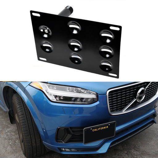 Bumper Tow Hook License Plate Bracket Mount Holder For Volvo XC60 XC90 S90