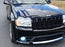 Clear Lens Fog Lamps w/ Ice Blue LED Bulbs Combo For Durango 300C Grand Cherokee