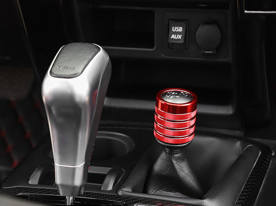 Red Aluminum 4WD 2H 4H Gear Shift Knob Stick Cover For Toyota 2010-2022 4Runner