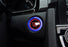 JDM Blue Keyless Engine Push Start Button Decoration Ring For Honda 16-up Civic