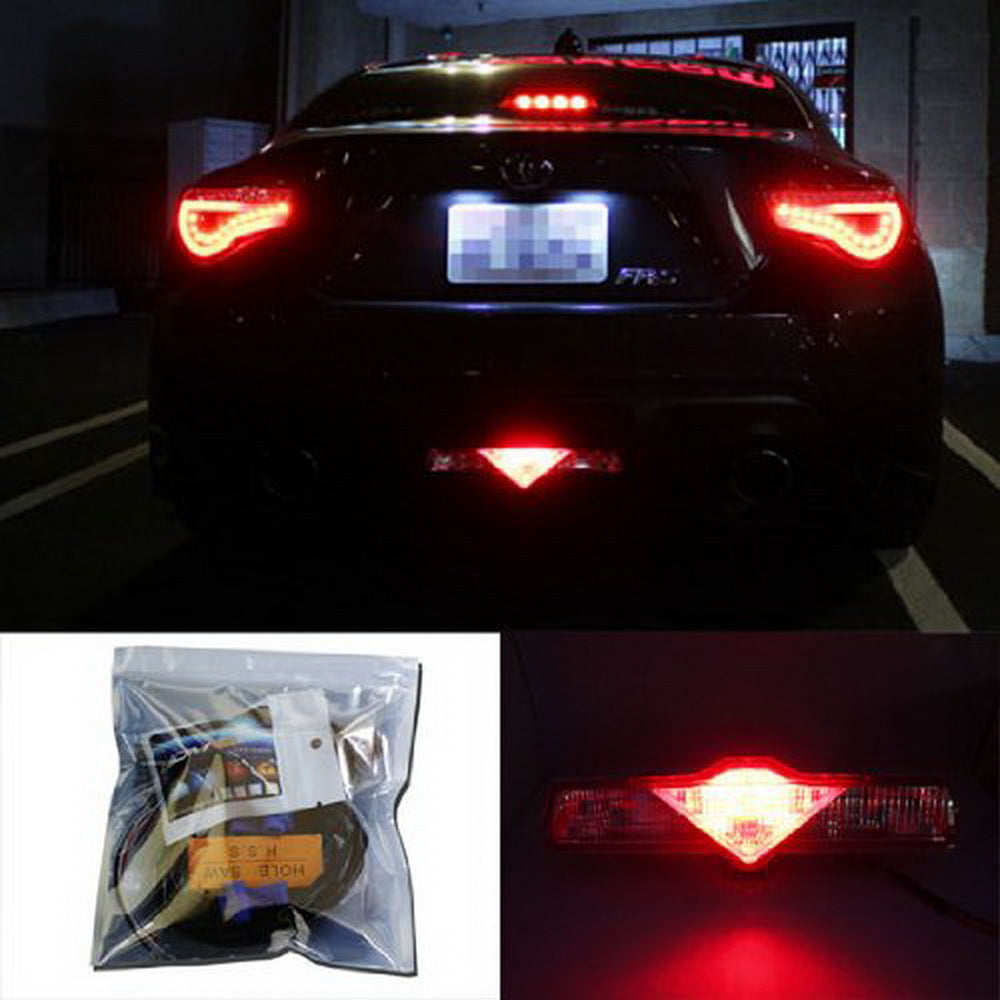 Red LED 4th Brake Light DIY Conversion Kit For Scion FR-S Subaru BRZ & More