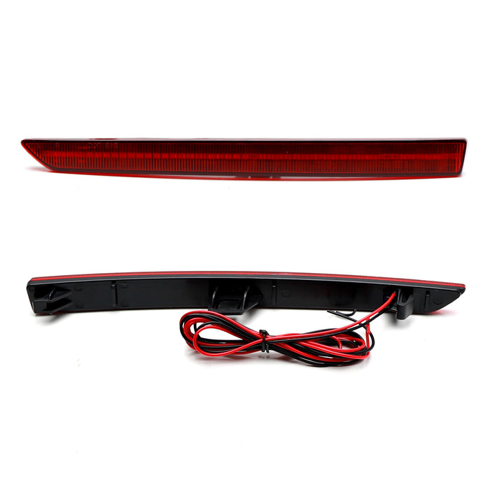 OEM-Red Lens 40-LED Rear Bumper Reflector Light Trims For BMW F80 M3, F82/F83 M4