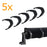 Rubber Isolators Noise Vibration Dampener Silencers For Double-Row LED Light Bar