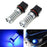 5W High Power Deep Blue 69-SMD P13W LED Daytime Fog Light Bulbs For Chevy Camaro