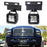 40W LED Pods w/ Foglight Bracket/Wirings For 05-07 Ford F250 F350 F450 Excursion