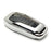 Chrome Silver TPU Key Fob Case For Ford / Lincoln 4/5-Button Intelligent Keyless