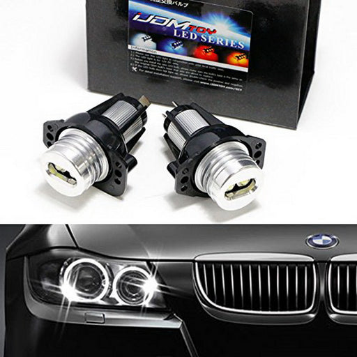 12W CREE LED Angel Eyes Ring Marker Bulbs Lights For 06-08 BMW E90 E91 3 Series