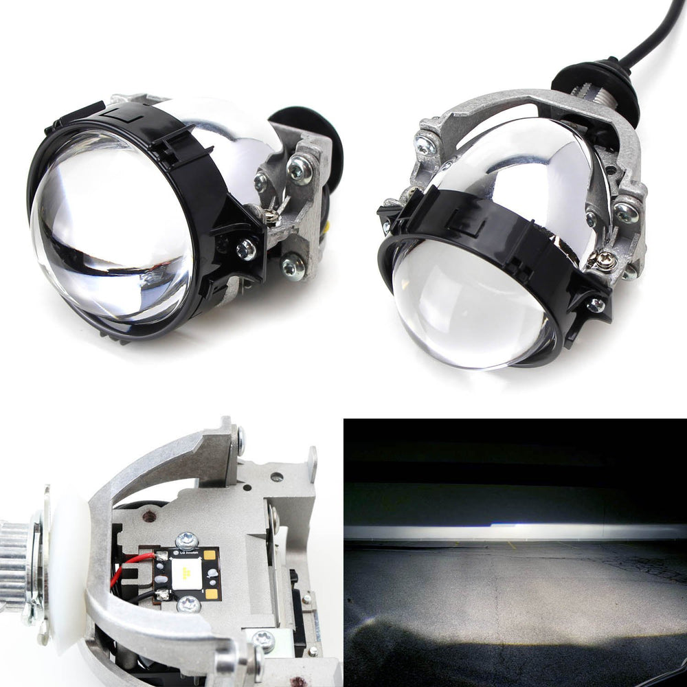 30W High Power LED Bi-Xenon Projector Lens For Headlight Retrofit Custom Upgrade