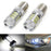 Xenon White Reflector LED Bulbs For 08+ Mitsubishi Lancer Evo Daytime DRL Lights