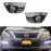 Switchback LED Daytime Running Lights w/ Clear Fog Lamps Kit For Nissan Altima