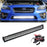 180W 30" LED Light Bar w/ Lower Bumper Bracket, Wirings For 15-18 Subaru WRX STi