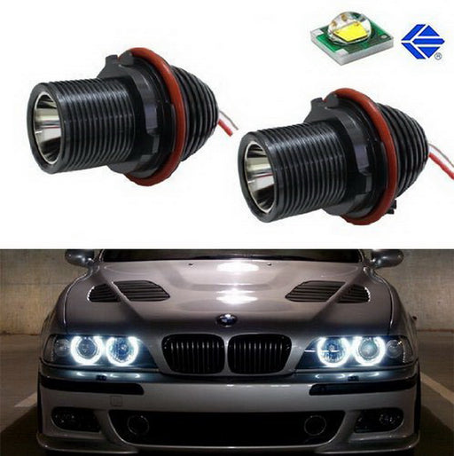 7000K White 15W CREE LED Angel Eyes Ring Marker Bulbs For BMW E39 E60 E63 E53