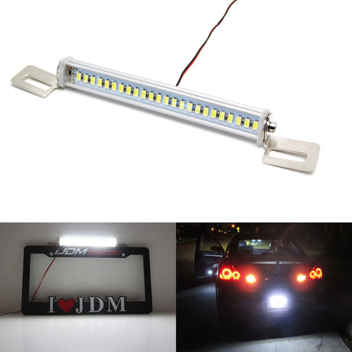 Universal License Plate Mount High Power LED Back Up Light For Car SUV Truck RV