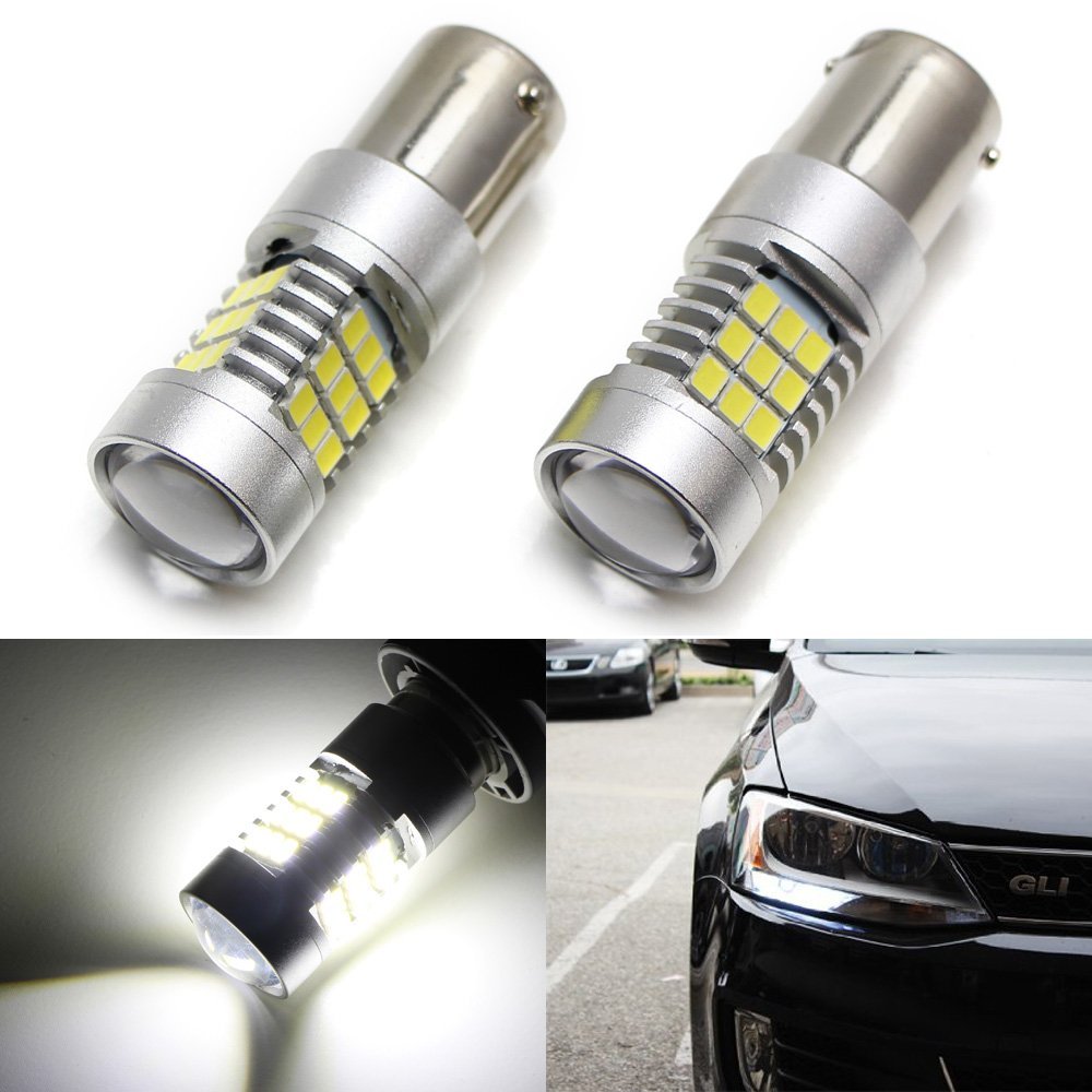 White Error Free 30-SMD LED Bulbs for 11-16 Volkswagen Jetta Daytime DRL Lights