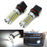 White 69-SMD P13W LED Bulbs + DRL Wiring For Chevy Camaro Fog Lights and Daytime