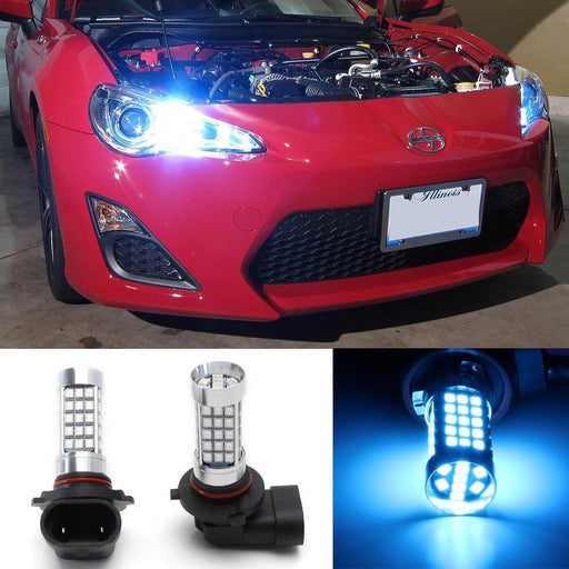 Ice Blue 69-SMD 9005 LED For 2013-up Scion FR-S High Beam Daytime Running Lights