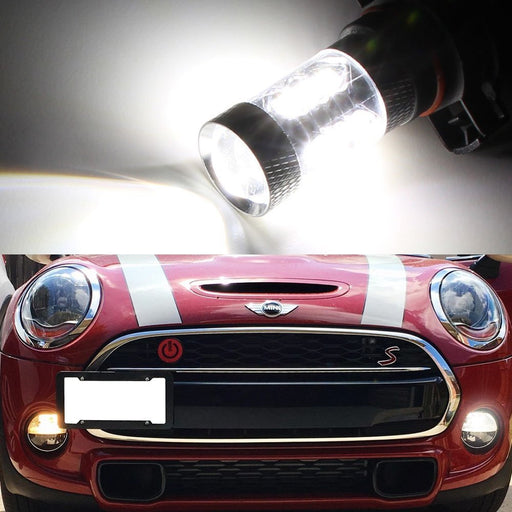 80W High Power CREE LED Bulbs For MINI Cooper F55 F56 Halogen Headlamp Trim DRL