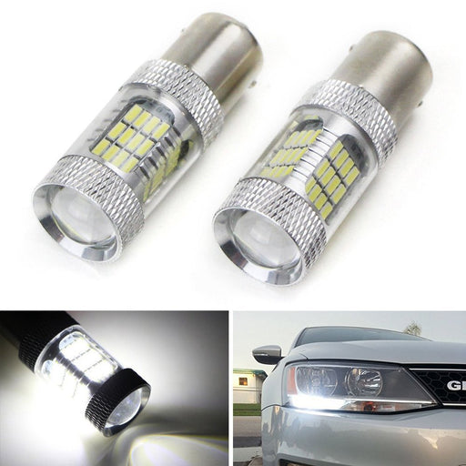 CANbus HID White Reflector LED Bulbs for Volkswagen MK6 Jetta Daytime DRL Lights