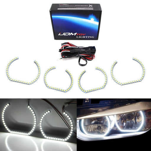 DTM Style LED Angel Eyes Halo Rings For BMW 1 2 3 4 5 Series Headlight Retrofit