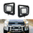 40W CREE LED Pods w/ Foglight Location Mounting Brackets For 14-up Toyota Tundra