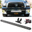 72W 25" LED Light Bar w/ Bumper Mount Brackets, Wirings For 07-13 Toyota Tundra