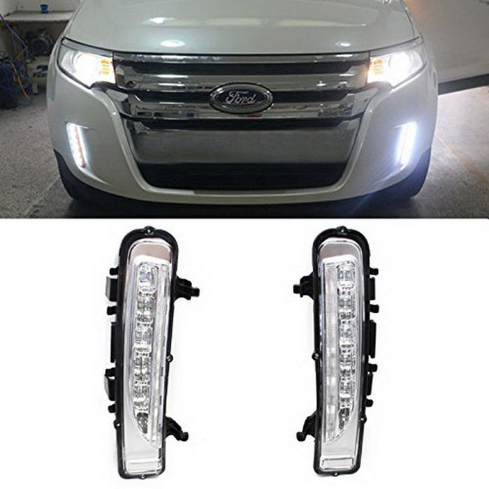 Direct Fit Switchback LED Daytime Running Light/Turn Signal For 11-14 Ford Edge