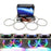 RGBW Color LED Angel Eyes Halo Rings For BMW E46 3Series, 07-14 Silverado Sierra