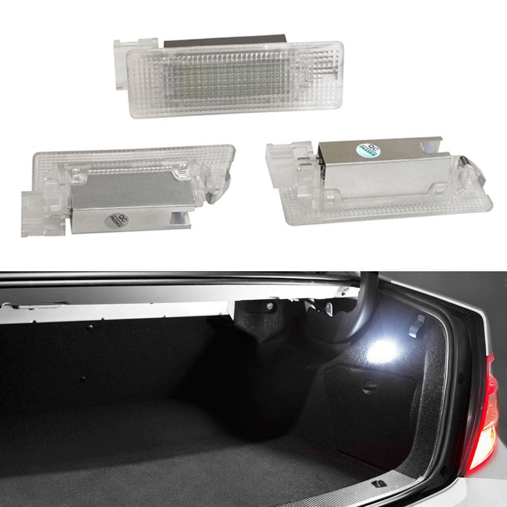 White Error Free LED Trunk Cargo Area Lamp For VW Golf GTi Jetta Passat CC, etc