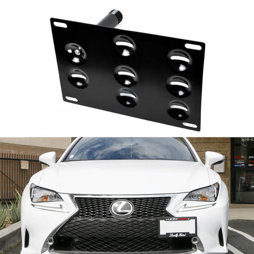 Front Bumper Tow Hook License Plate Mount Bracket For Lexus RC RC-F GS LS RX