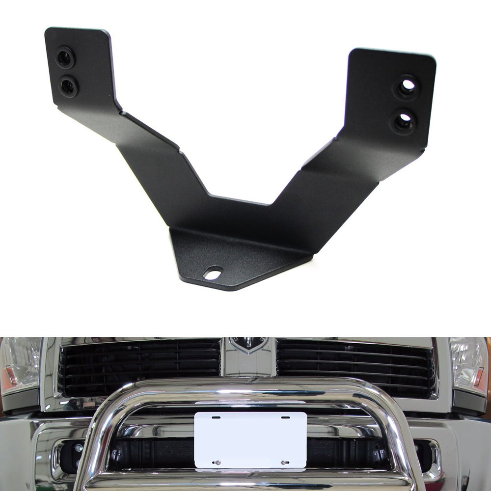 (1) Bull Bar License Plate Relocator Relocation Mounting Bracket Holder