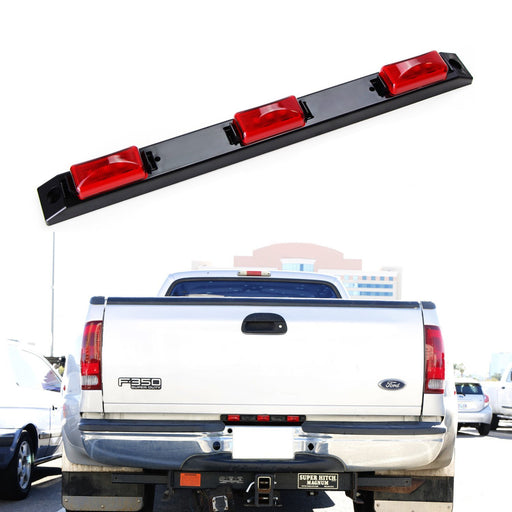 Red 9-LED TruckBed Rear Center Running Light For Ford F-Truck RAM Silverado, etc