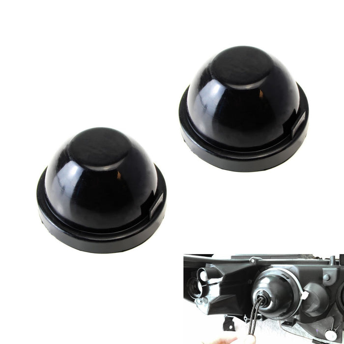 85mm Rubber Housing Seal Caps For Headlight Install Xenon Headlamp Kit, Retrofit