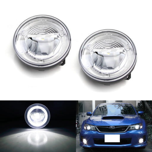 20W CREE LED Halo Ring Daytime Lights/Fog Lamps For Subaru Impreza