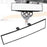 JDM 300mm Wide Curve Interior Clip On Rear View Mirror, Fit Most Car SUV Truck