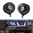 Projector Lens Fog Lights w/Bulb, Bezel Cover, Wiring For 05-20 Nissan Frontier