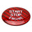 Red Carbon Fiber Engine Push Start Button Cover For BMW 1 2 3 4 5 7 X Series