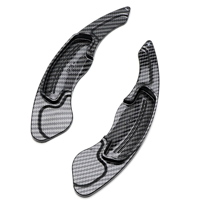 Twill-Weave "Carbon" Style Steering Wheel Paddle Shift For Honda Accord Civic TL